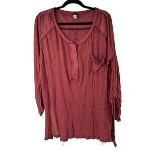 We the Free‎ Oversized Soft Lagenlook Top